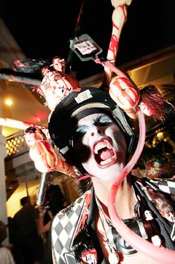 Headdress Ball 2009 photo - Duval Street, Key West